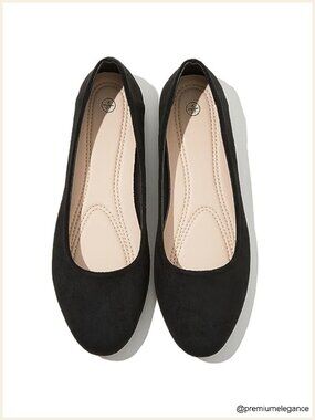 Comfy Memory Foam Ballet Flats for Women Dressy Work Shoes Round Toe Slip On